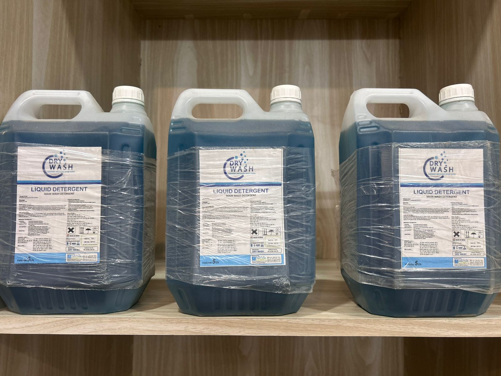 Dry Wash Liquid Detergent